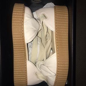 Puma Bow Creeper Sandals - Oatmeal